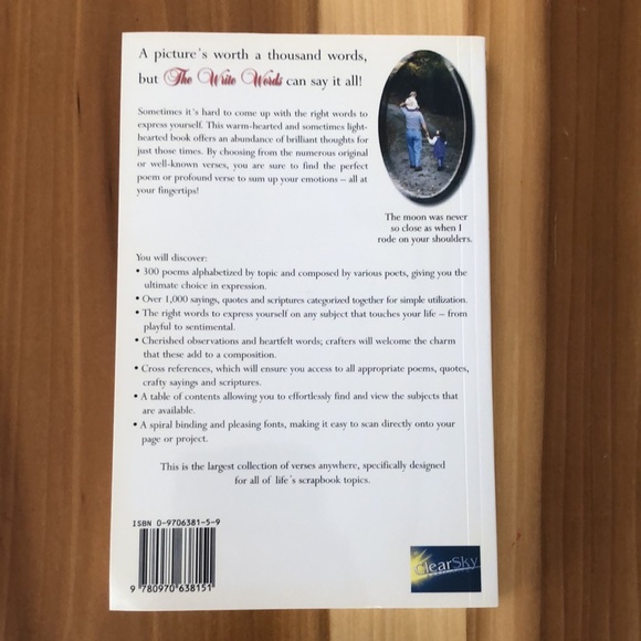 The Write Words: Poetry, quotes, crafty sayings and scriptures for all of life - Picture 5 of 6